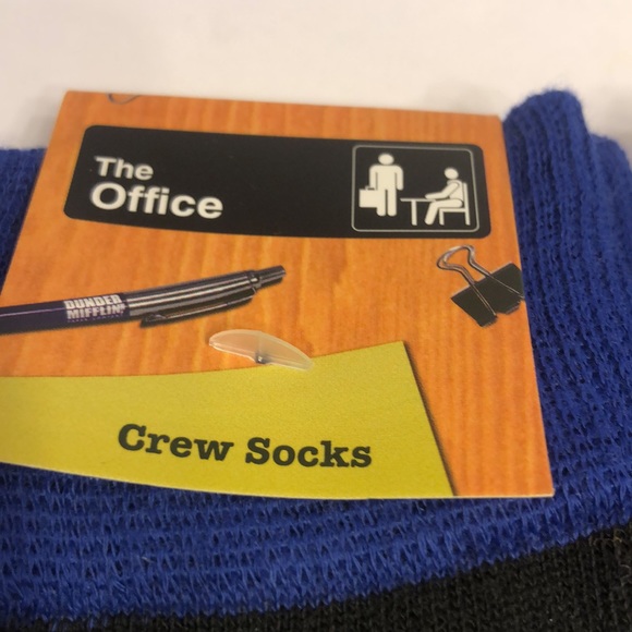 The Office Crew Socks lot of 2 Mens - Picture 4 of 4